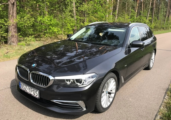 BMW Seria 5 cena 102000 przebieg: 184000, rok produkcji 2017 z Wąbrzeźno małe 46